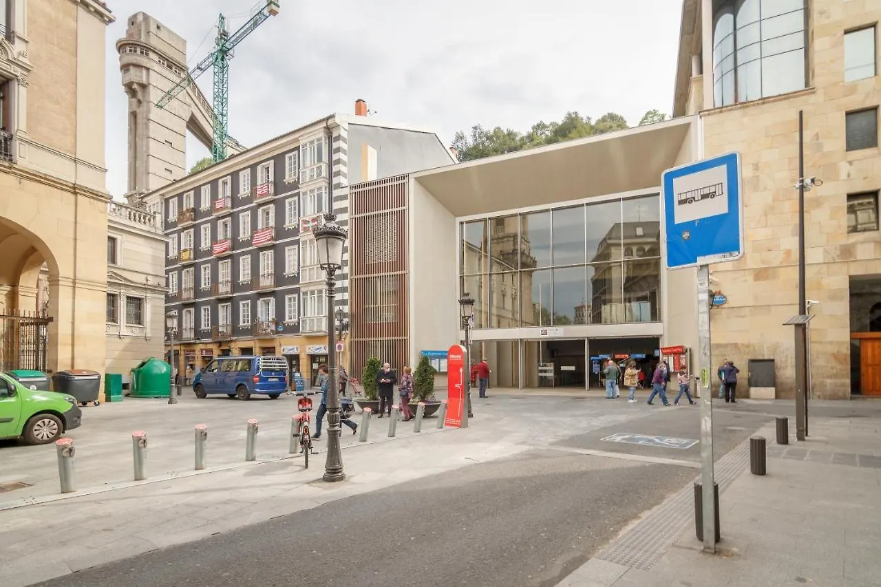 Апартаменты Paseo Del Arenal En El Casco Viejo Бильбао